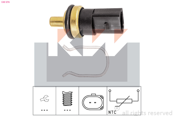 Senzor,temperatura combustibil 530 376 KW